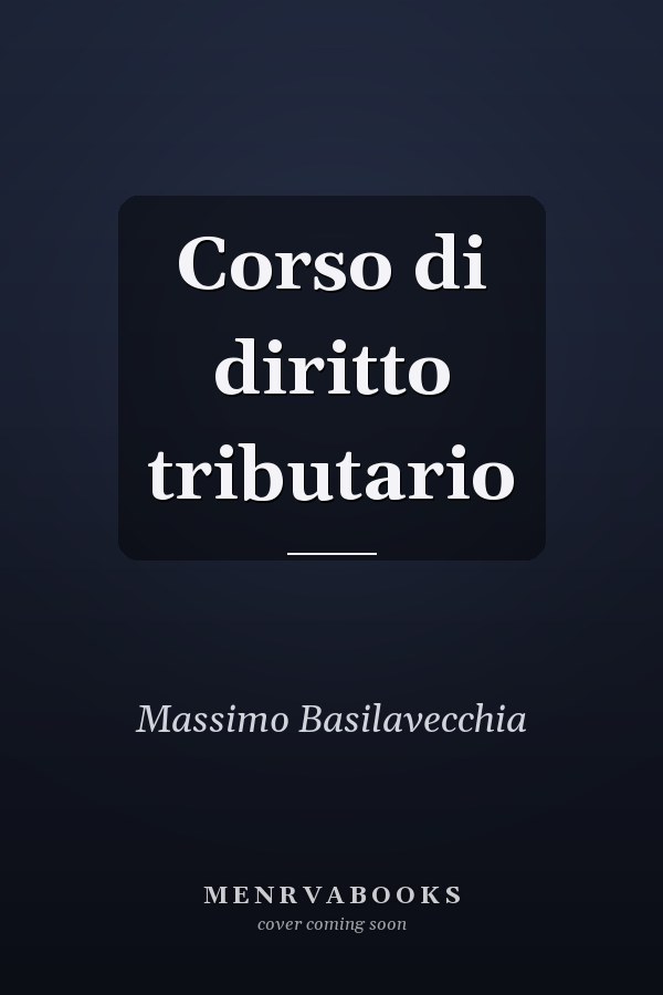 Corso di diritto tributario