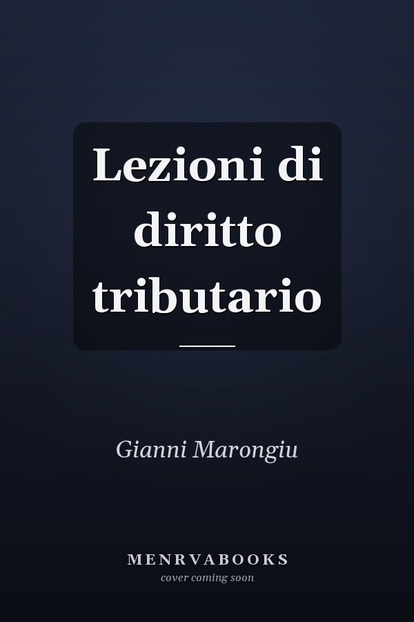 Lezioni di diritto tributario