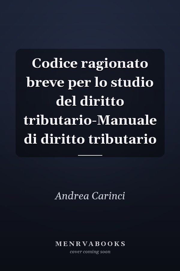 Edition published by Giappichelli