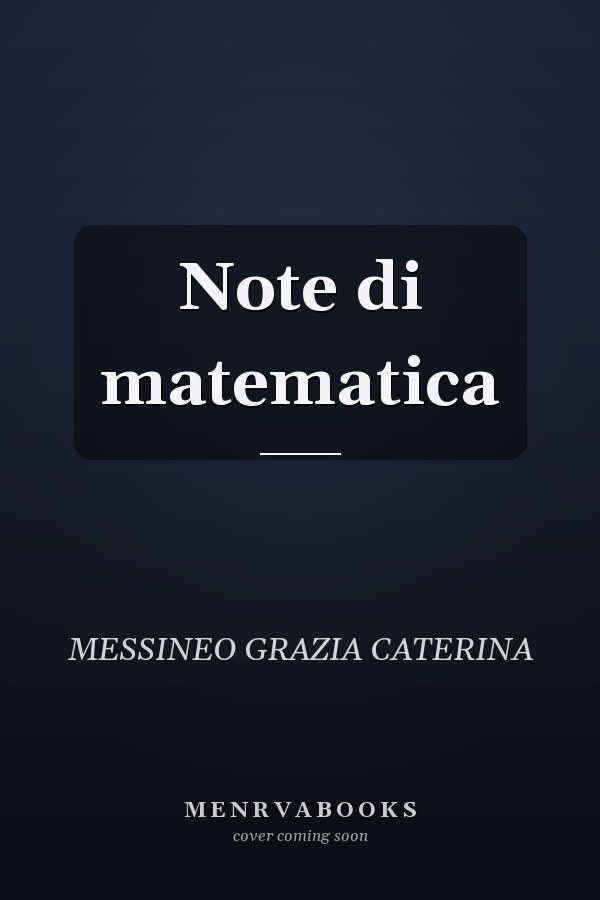 Note di matematica