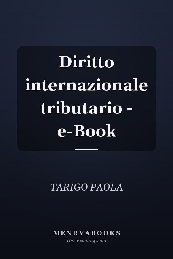 Diritto internazionale tributario - e-Book