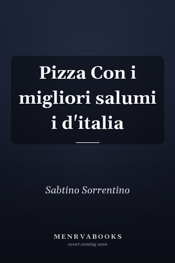 Pizza Con i migliori salumi i d'italia