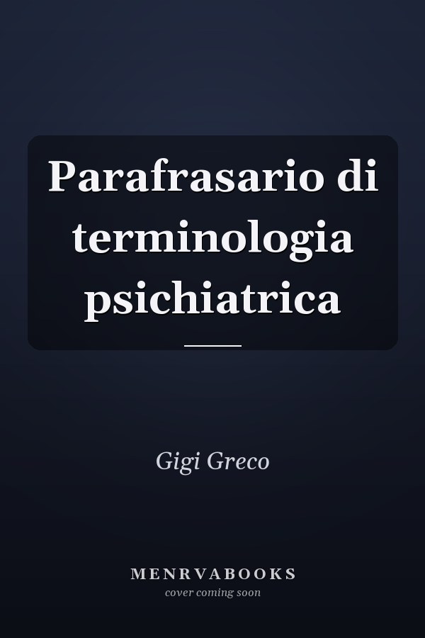 Parafrasario di terminologia psichiatrica