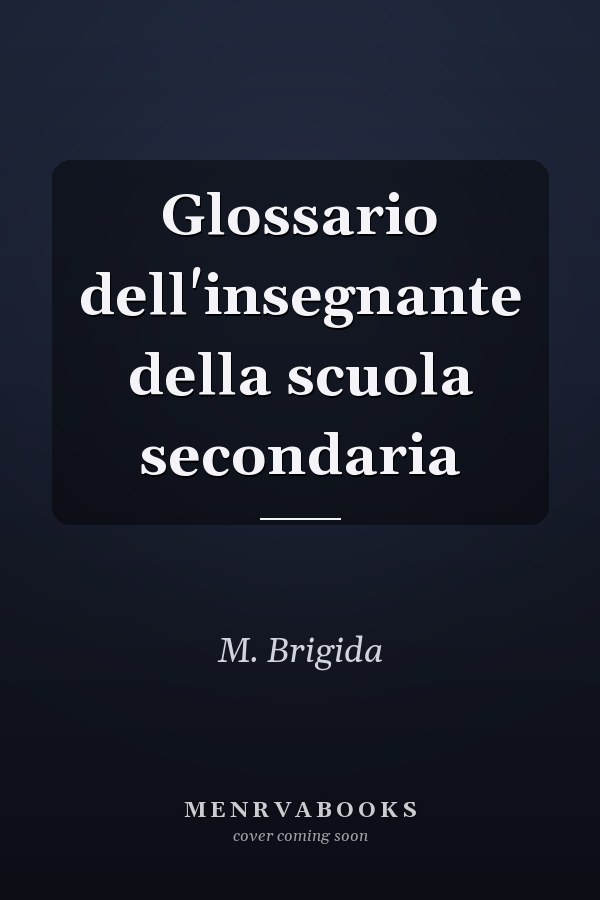 Glossario dell'insegnante della scuola secondaria