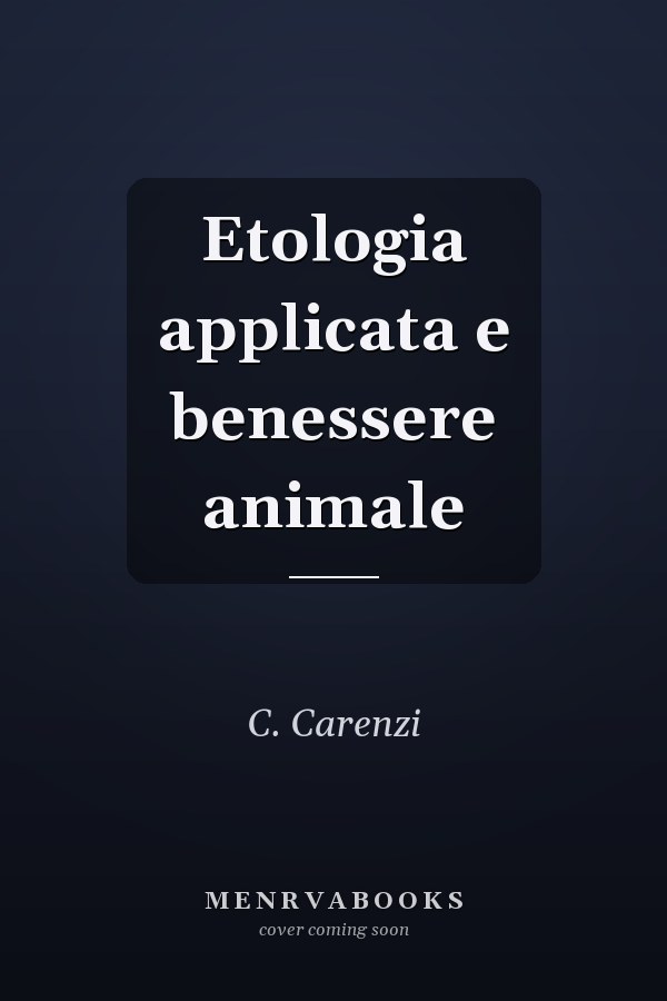 Etologia applicata e benessere animale