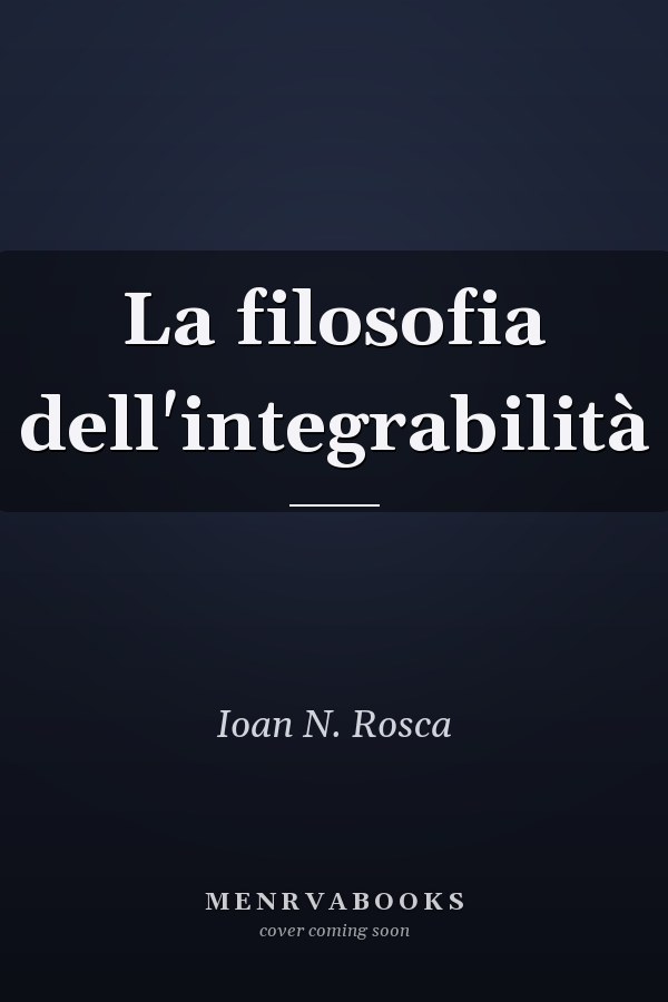 La filosofia dell'integrabilità