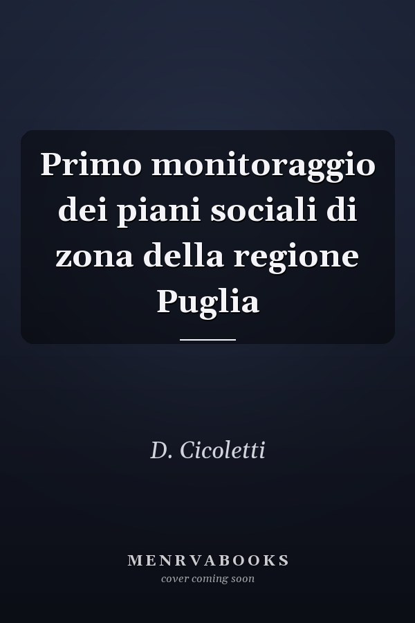 Primo monitoraggio dei piani sociali di zona della regione Puglia