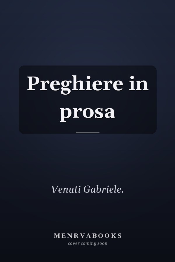 Preghiere in prosa