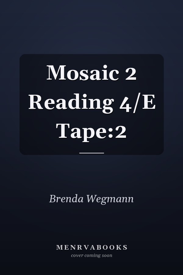 Mosaic 2 Reading 4/E Tape:2