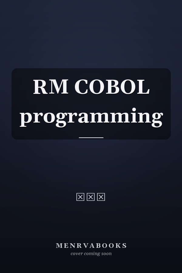 RM COBOL programming