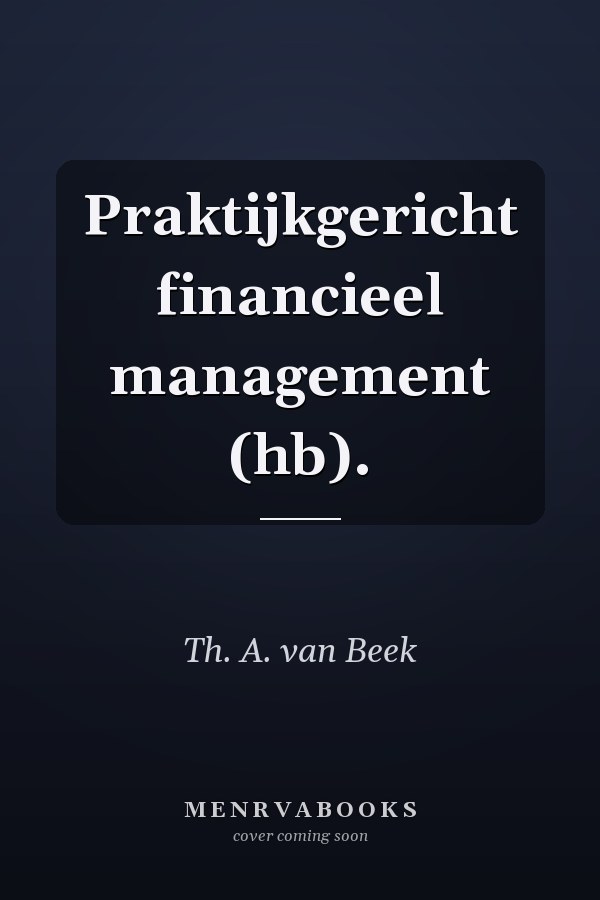 Praktijkgericht financieel management (hb).