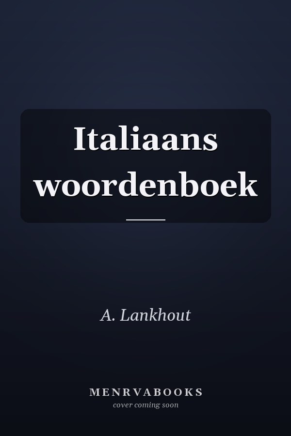 Italiaans woordenboek