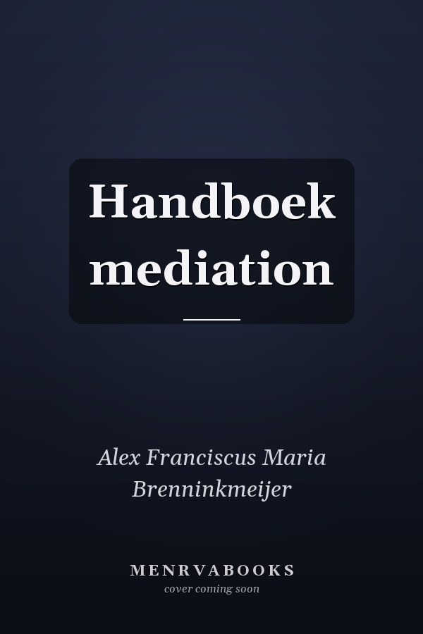 Handboek mediation