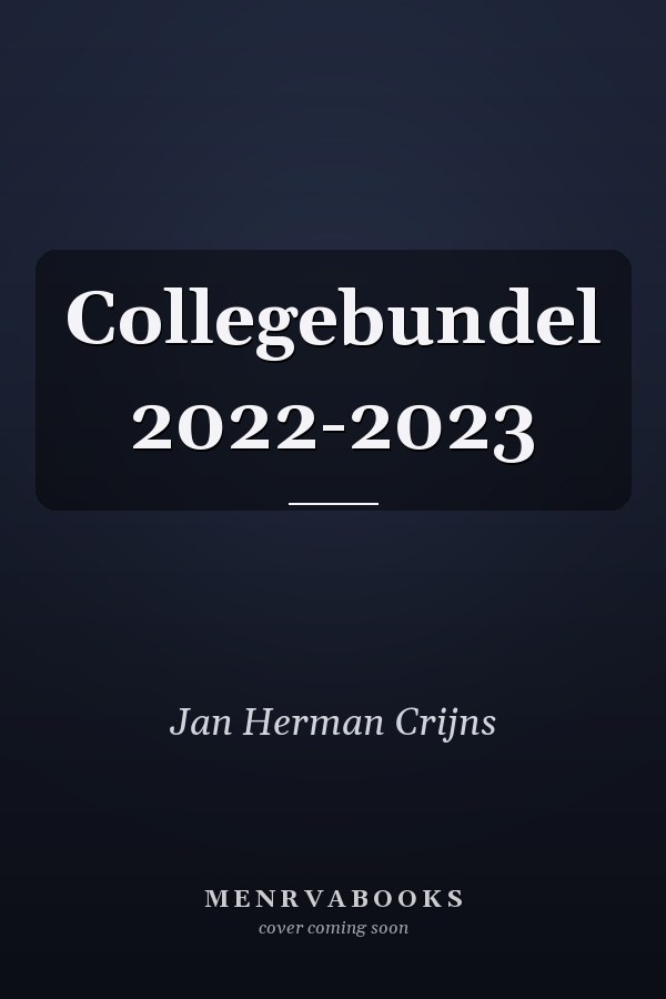 Collegebundel 2022-2023