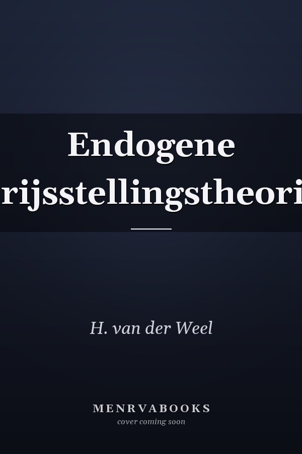 Endogene prijsstellingstheorie