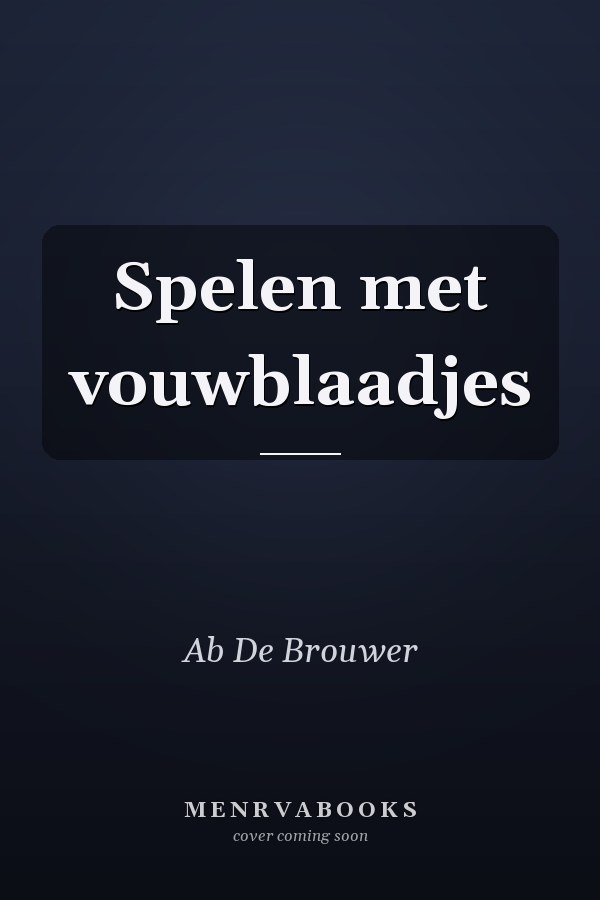 Spelen met vouwblaadjes