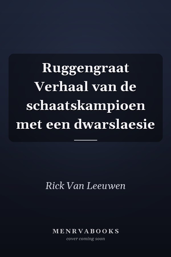 Ruggengraat Verhaal van de schaatskampioen met een dwarslaesie