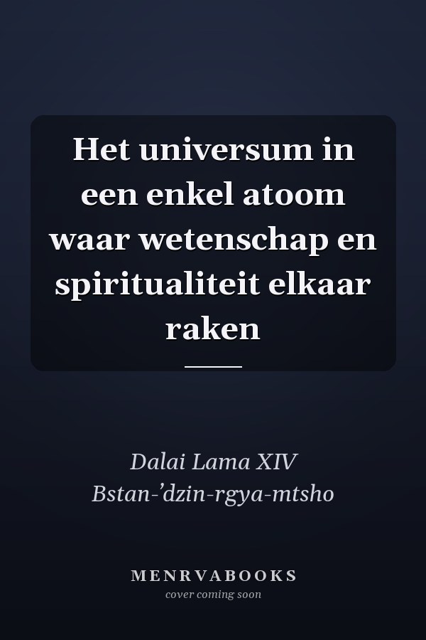 Het universum in een enkel atoom waar wetenschap en spiritualiteit elkaar raken