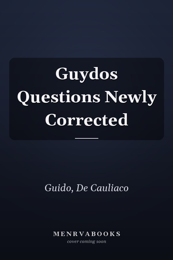Guydos Questions Newly Corrected