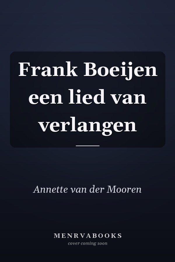 Frank Boeijen een lied van verlangen