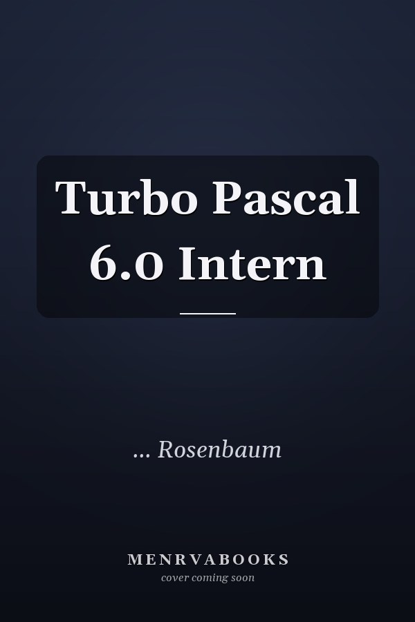 Turbo Pascal 6.0 Intern