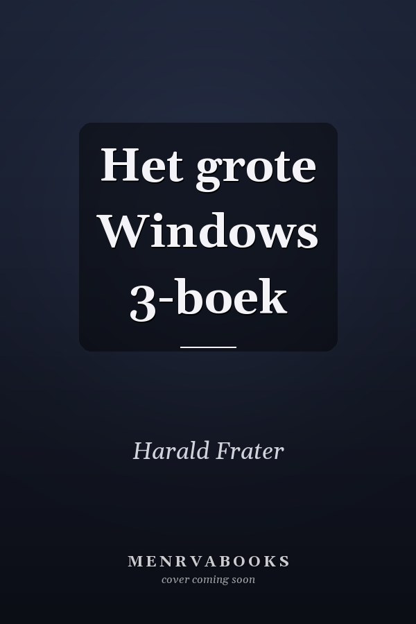 Het grote Windows 3-boek