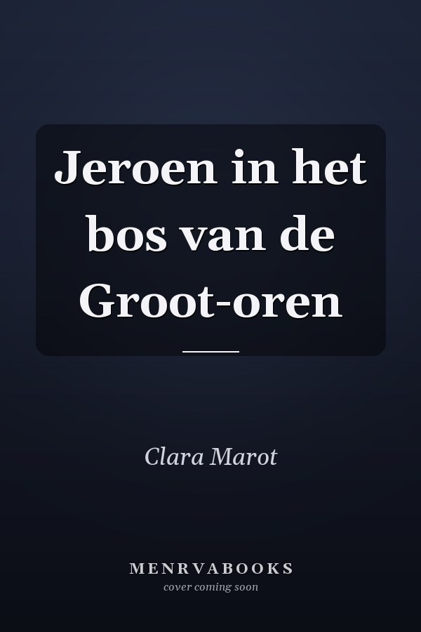 Jeroen in het bos van de Groot-oren