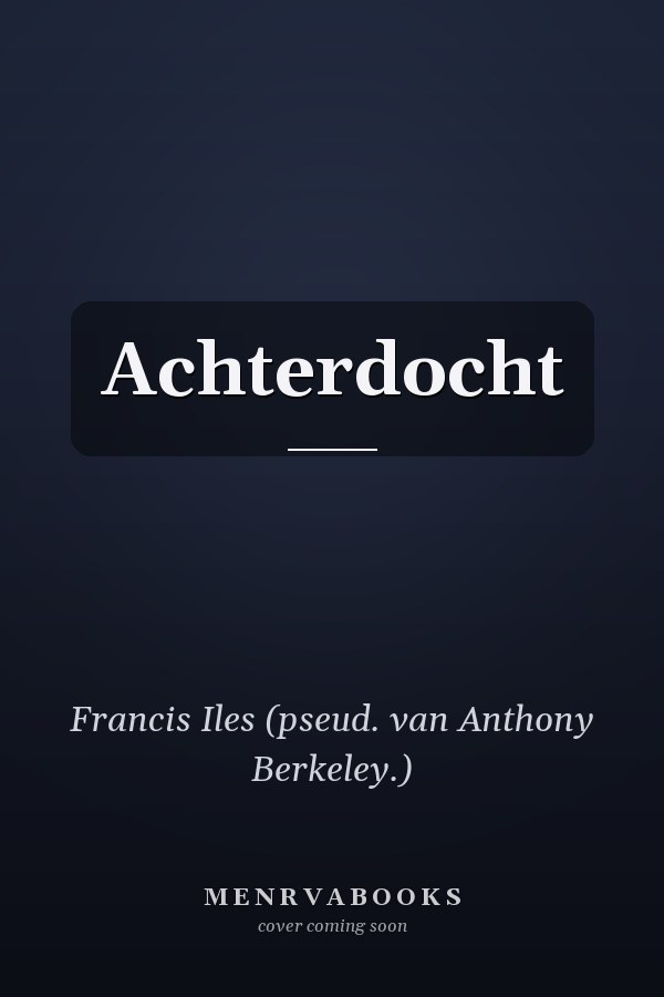 Achterdocht