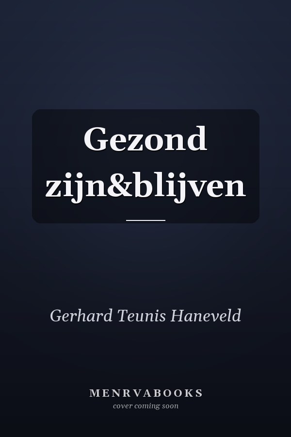 Gezond zijn&blijven
