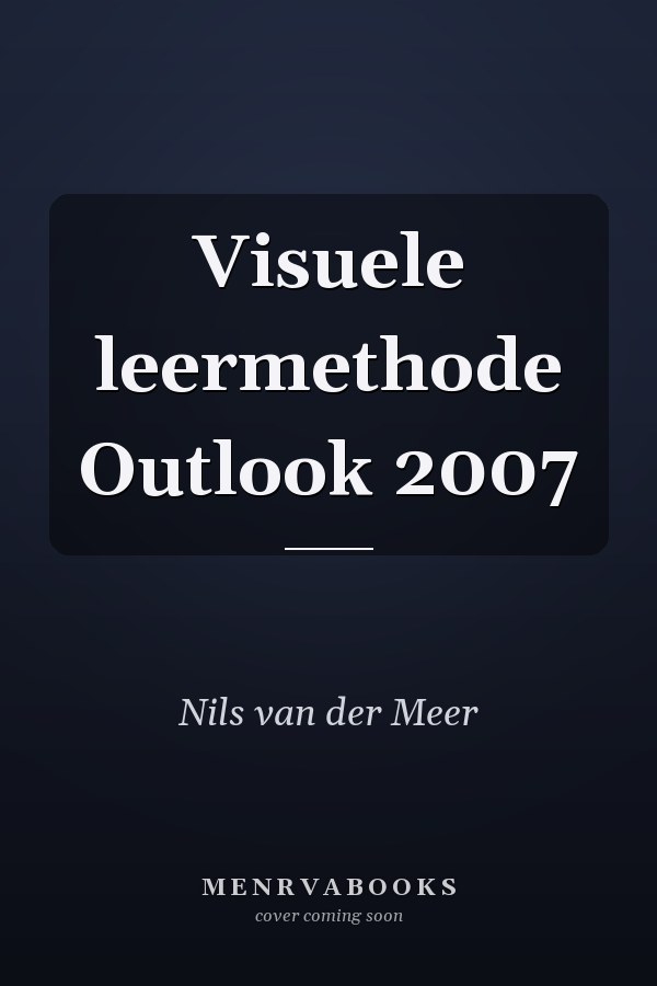 Visuele leermethode Outlook 2007