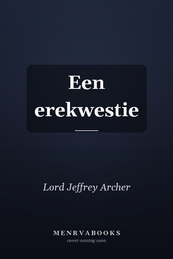 Een erekwestie