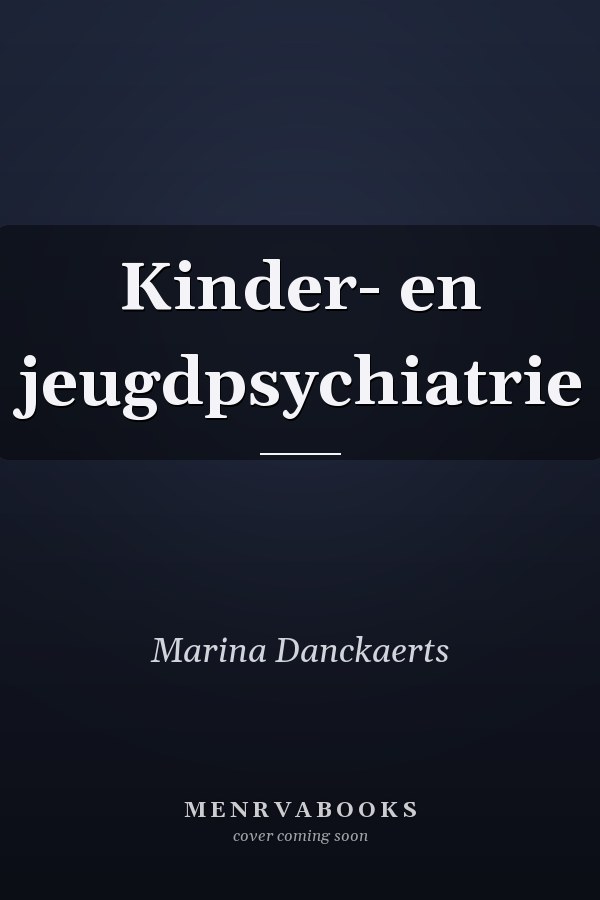 Kinder- en jeugdpsychiatrie