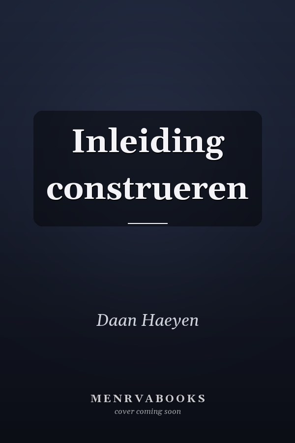 Inleiding construeren