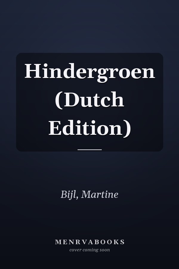 Hindergroen (Dutch Edition)