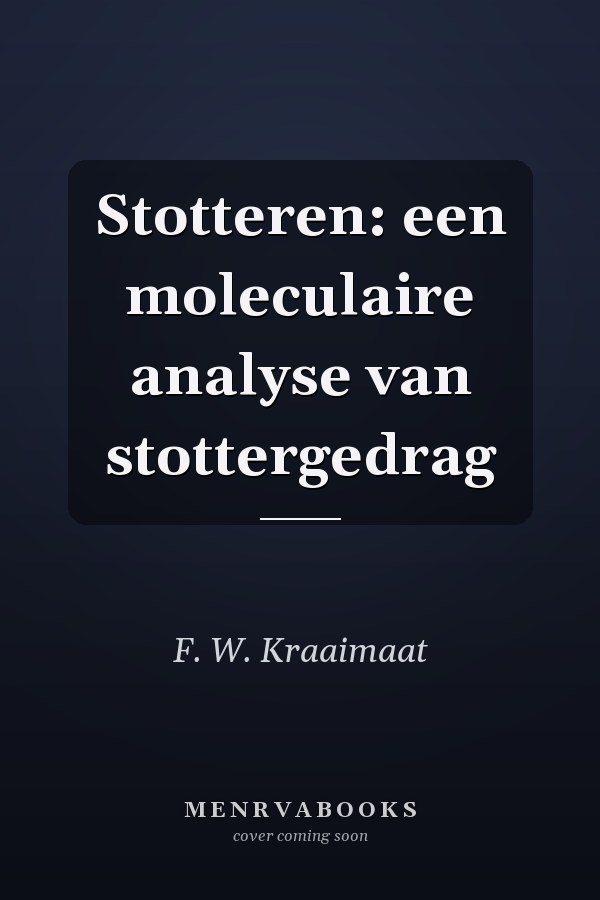 Stotteren: een moleculaire analyse van stottergedrag