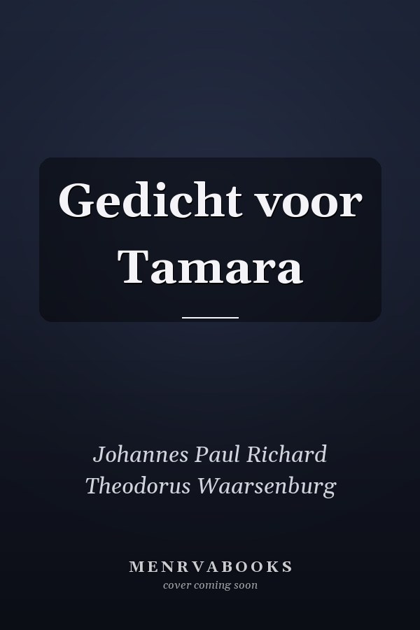 Gedicht voor Tamara