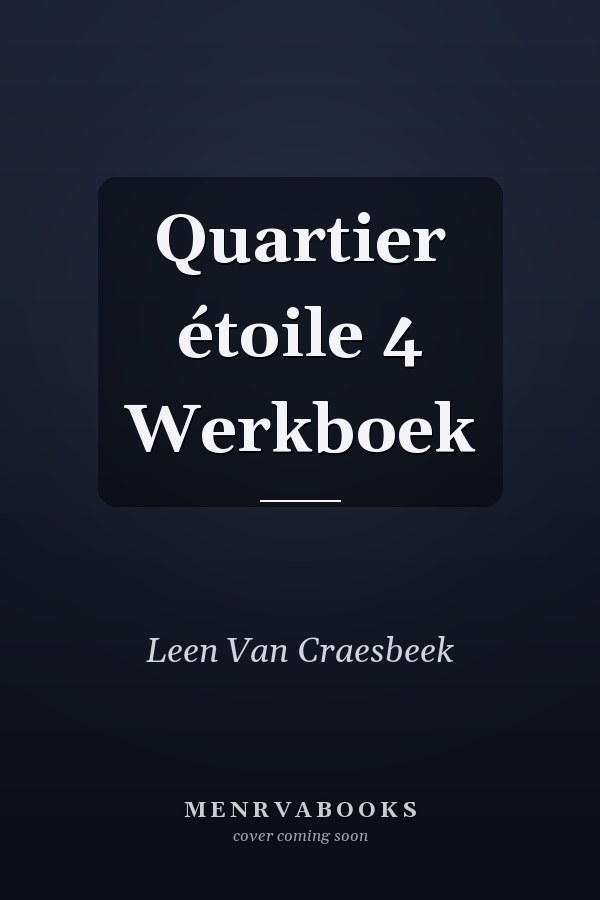 Quartier étoile 4 Werkboek