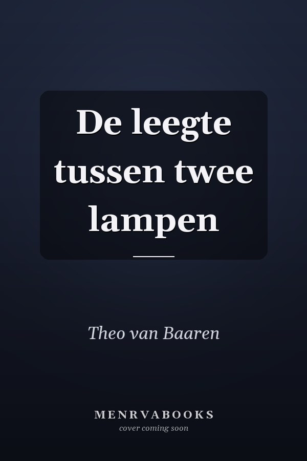 De leegte tussen twee lampen