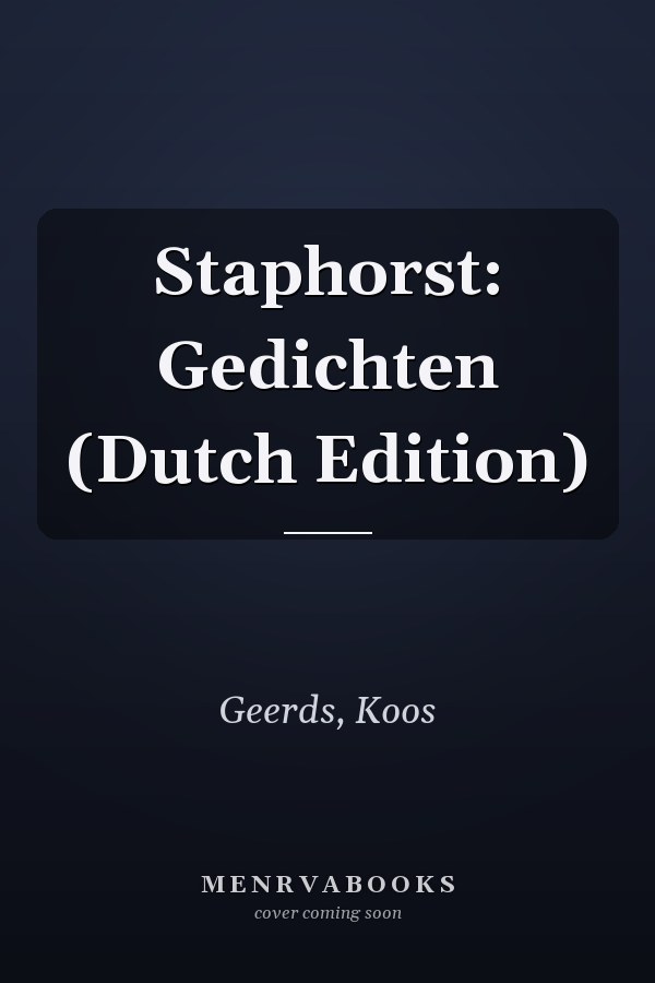 Staphorst: Gedichten (Dutch Edition)