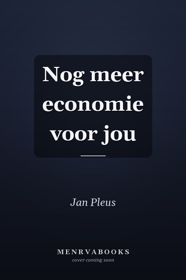 Nog meer economie voor jou