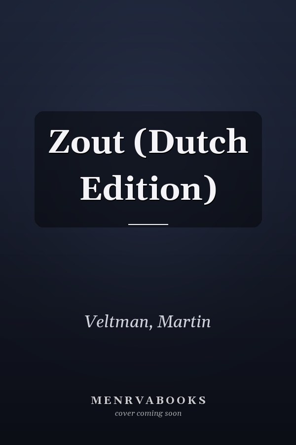 Zout (Dutch Edition)