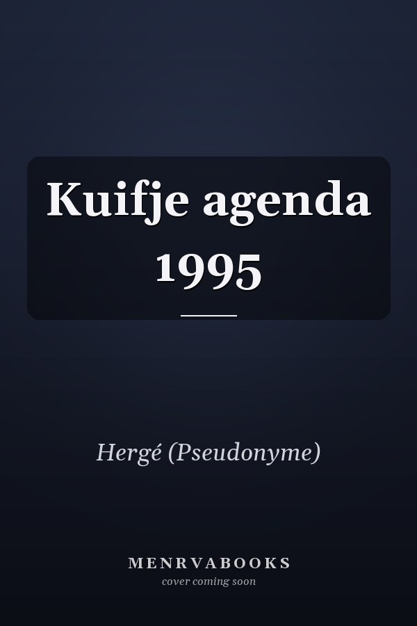 Kuifje agenda 1995