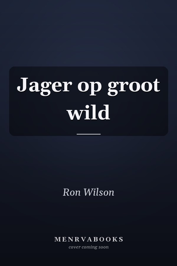 Jager op groot wild
