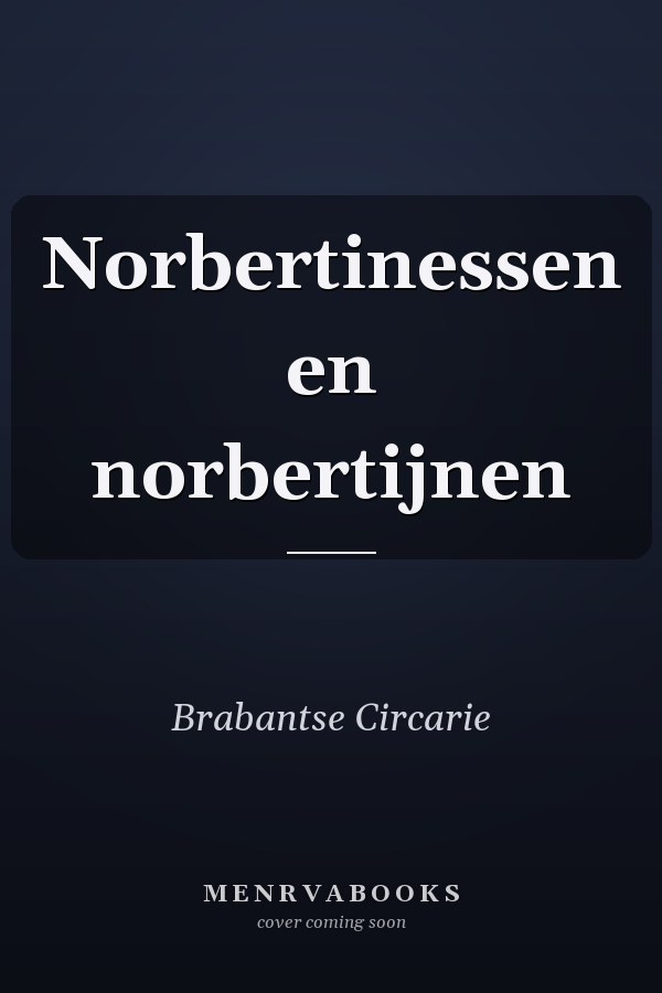 Norbertinessen en norbertijnen