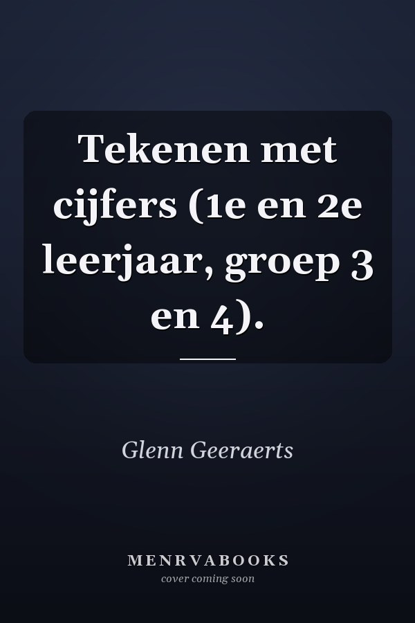 Tekenen met cijfers (1e en 2e leerjaar, groep 3 en 4).
