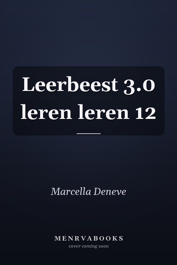Leerbeest 3.0 leren leren 12