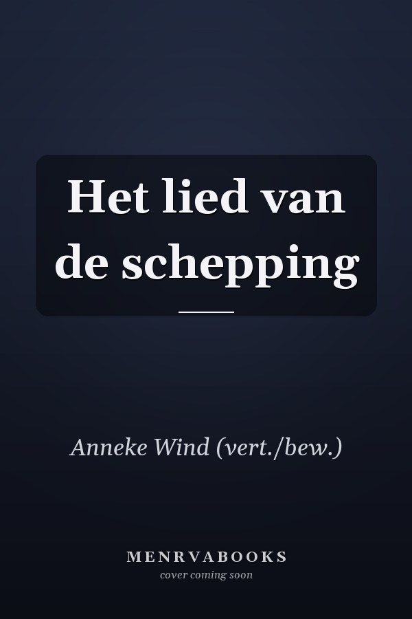 Het lied van de schepping