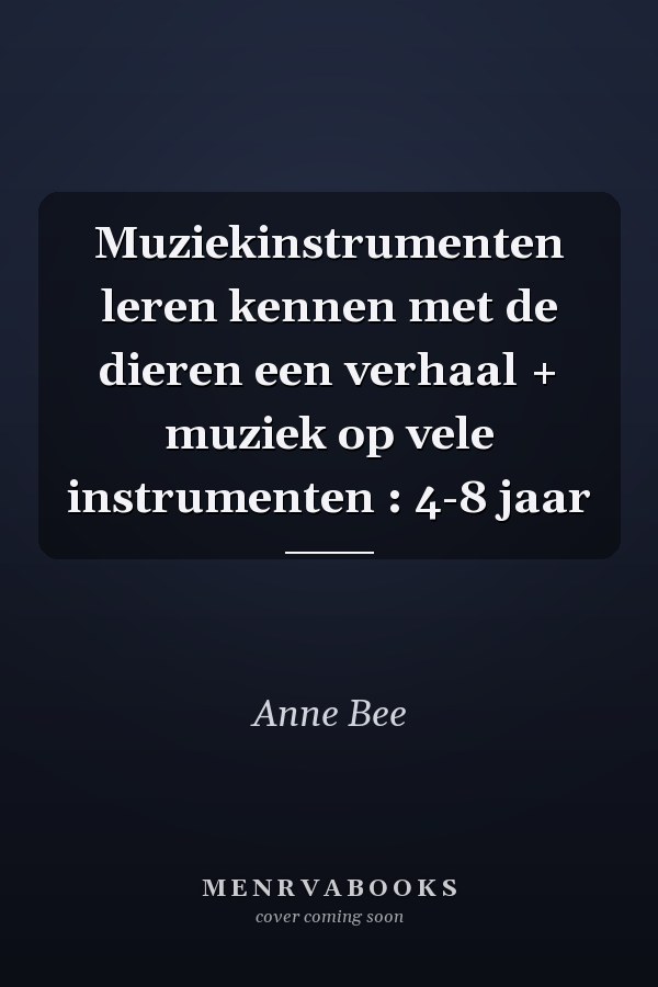 Muziekinstrumenten leren kennen met de dieren een verhaal + muziek op vele instrumenten : 4-8 jaar