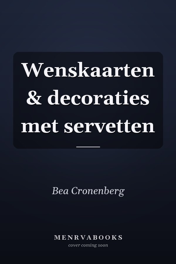 Wenskaarten & decoraties met servetten