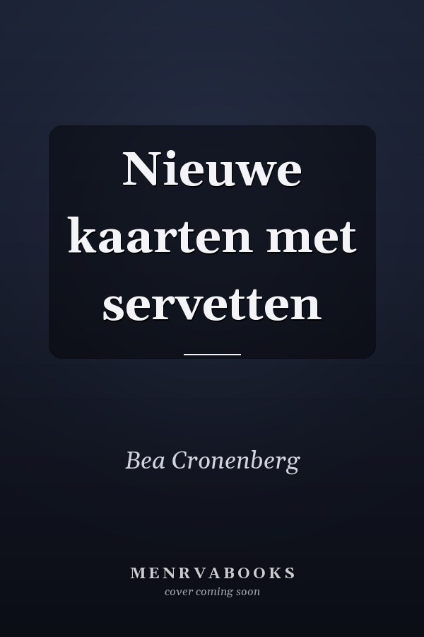 Nieuwe kaarten met servetten